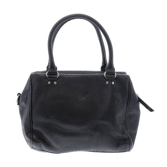 Kate Spade New York Grant Park Shelby Black Pebbled Leather Crossbody Satchel - Picture 2 of 4